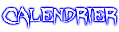 Calendrier