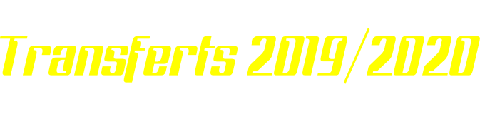 Transferts 2019/2020